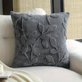 Plush Branch Pattern Cushion Cover – image 1