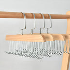 Wooden Eight-Hook Rotating Accessory Hanger – image 7