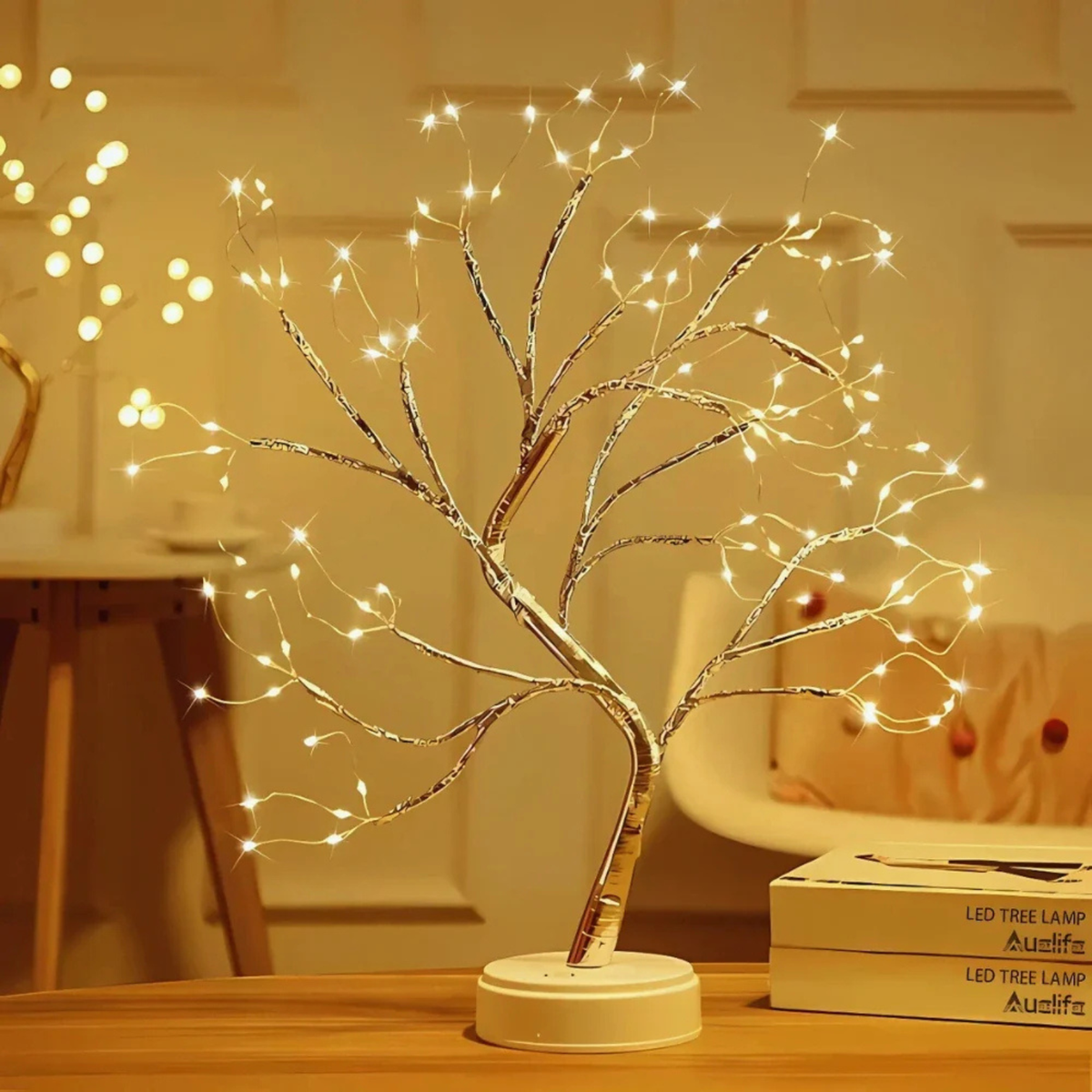 LED Fairy Light Tree, USB or Battery Powered - view 7