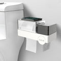 Covered Tissue Dispenser with Storage Shelf – product image 1