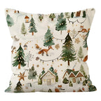 Winter Woodland Christmas Cushion Cover – image 7