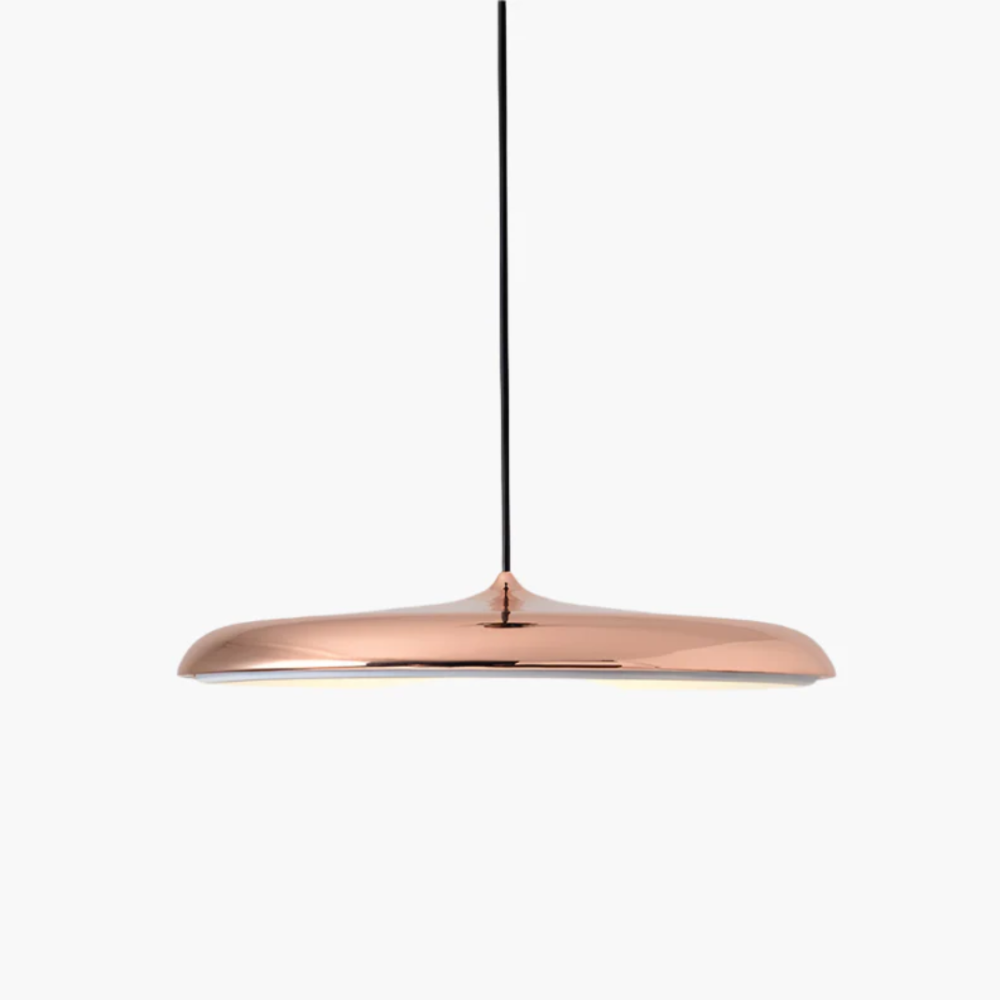 Metal Saucer Pendant Light, Minimalist Nordic Design - view 11