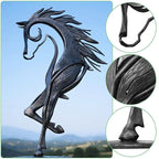 Decorative Metal Horse Sculpture