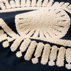 Embroidered Eye Motif Cushion Cover – image 6