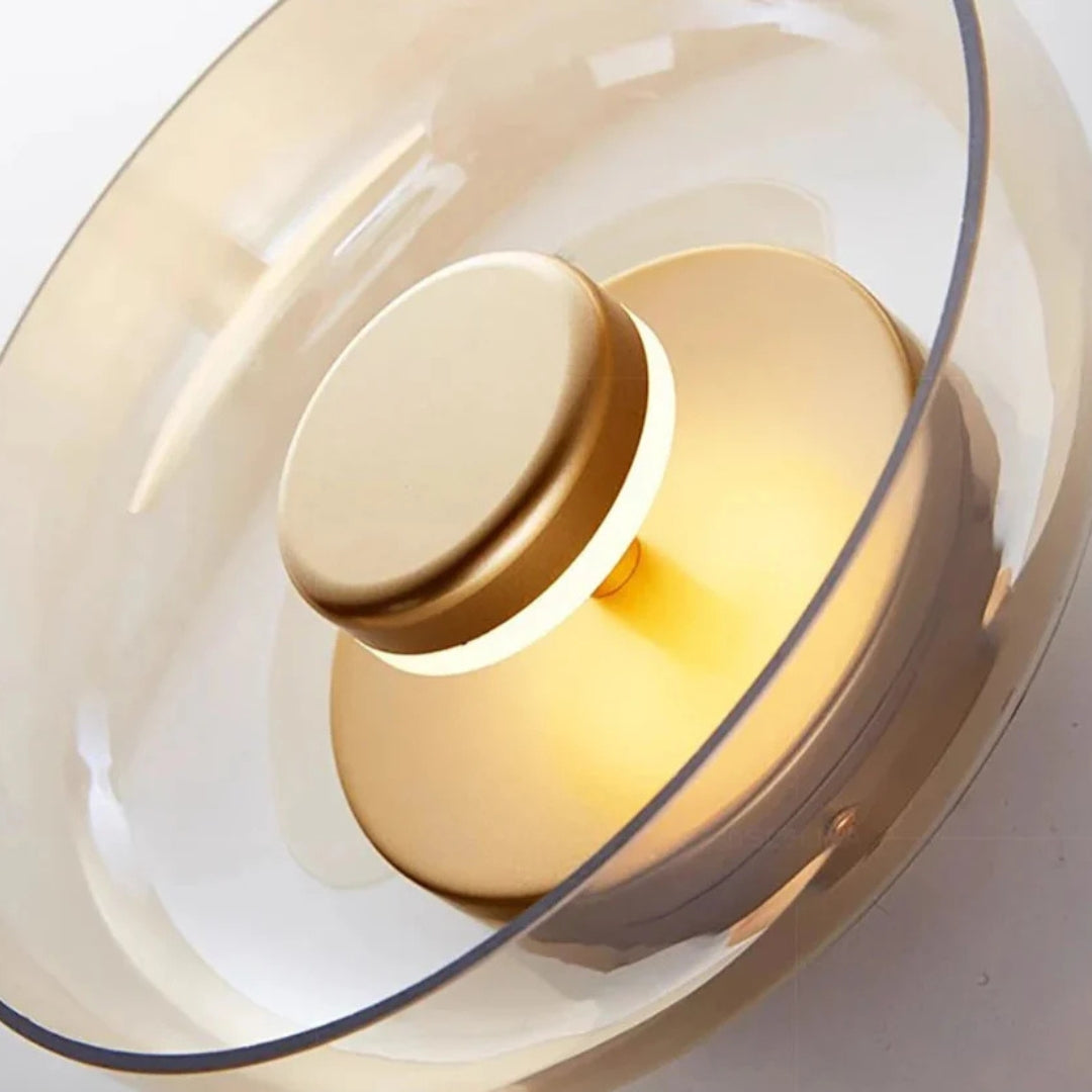 Glass Halo LED Light for Wall or Ceiling - view 4
