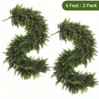 Artificial Christmas Greenery Garland, 180 cm / 1.83 m, 2 Pack - product view 11