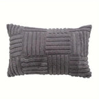 Textured Faux Fur Cushion Cover with Velvet Reverse – image 16