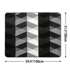Geometric Microfibre Door Mat – image 9