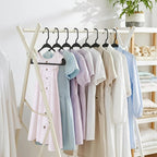 Clothes Hangers Plastic Set Heavy Duty Slim Closet Organiser