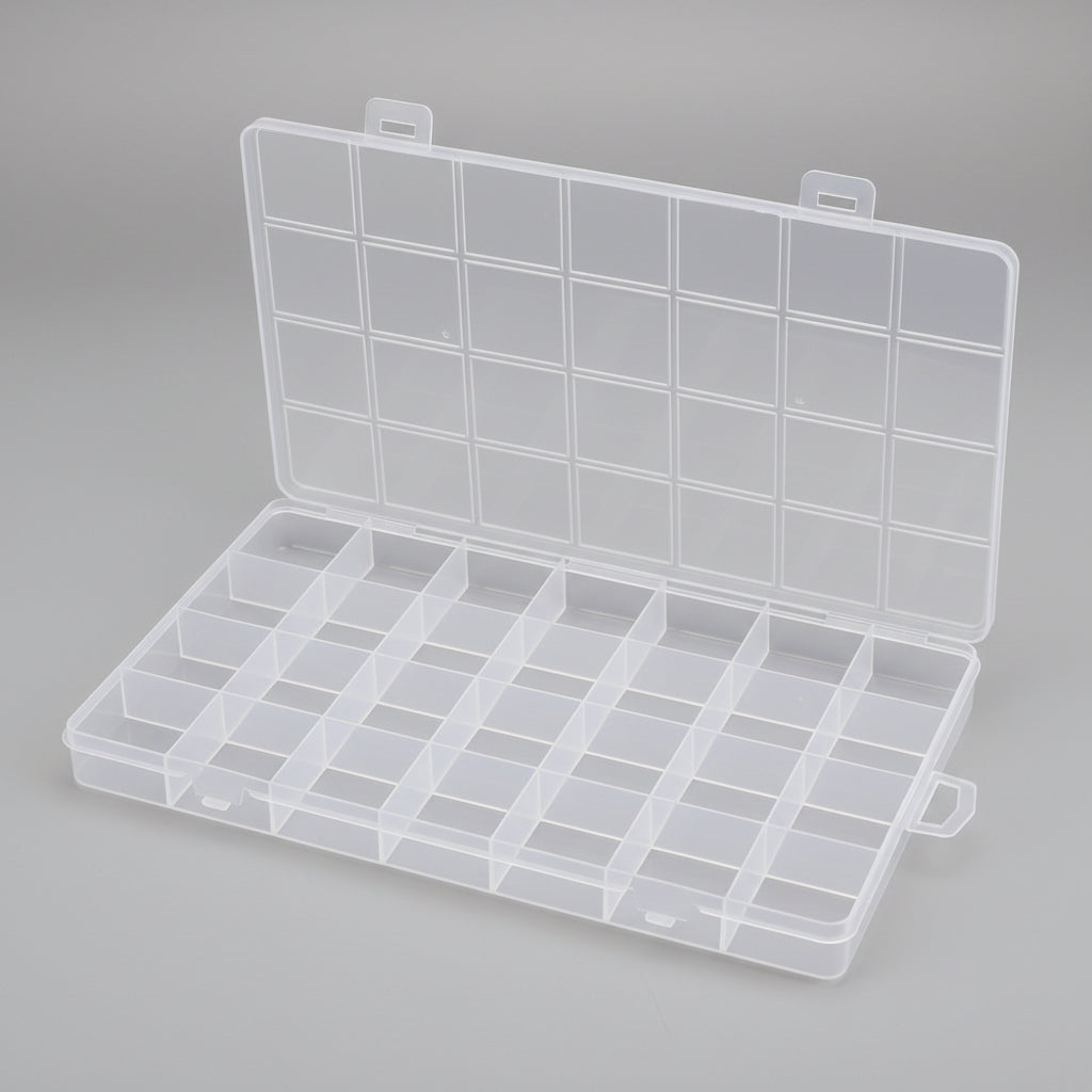 Storage Box Plastic Organiser Case Compartments
