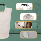 Laundry Hamper Large Foldable Waterproof Fabric Basket