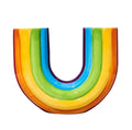 Rainbow Arch Resin Vase