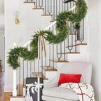 Artificial Christmas Greenery Garland, 180 cm / 1.83 m, 2 Pack - product view 6
