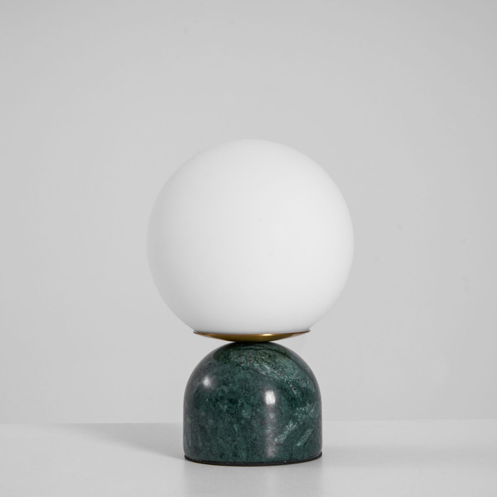 Marble Base Glass Globe Table Lamp, UK Plug - view 16