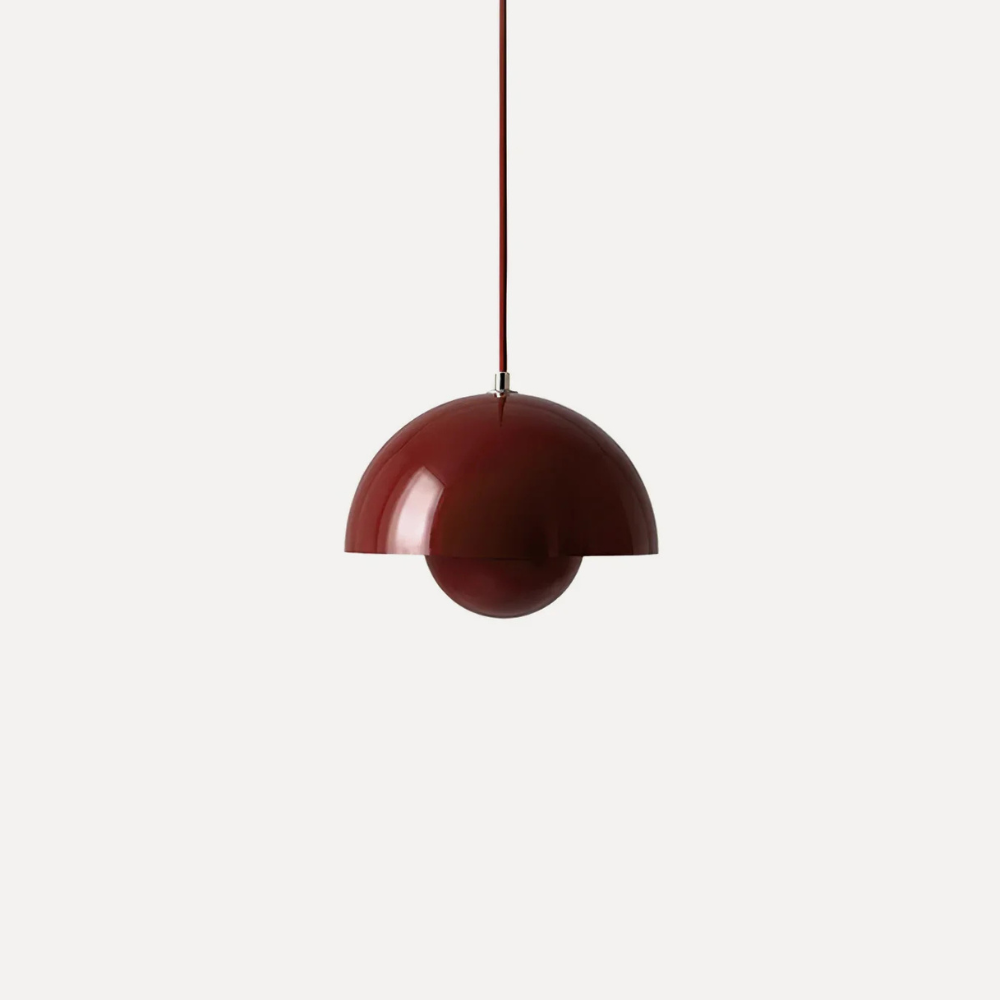 Layered Metal Dome Pendant Light, Mid-Century Style - view 35