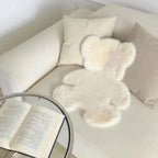 Bear-Shaped Microfibre Rug – image 6
