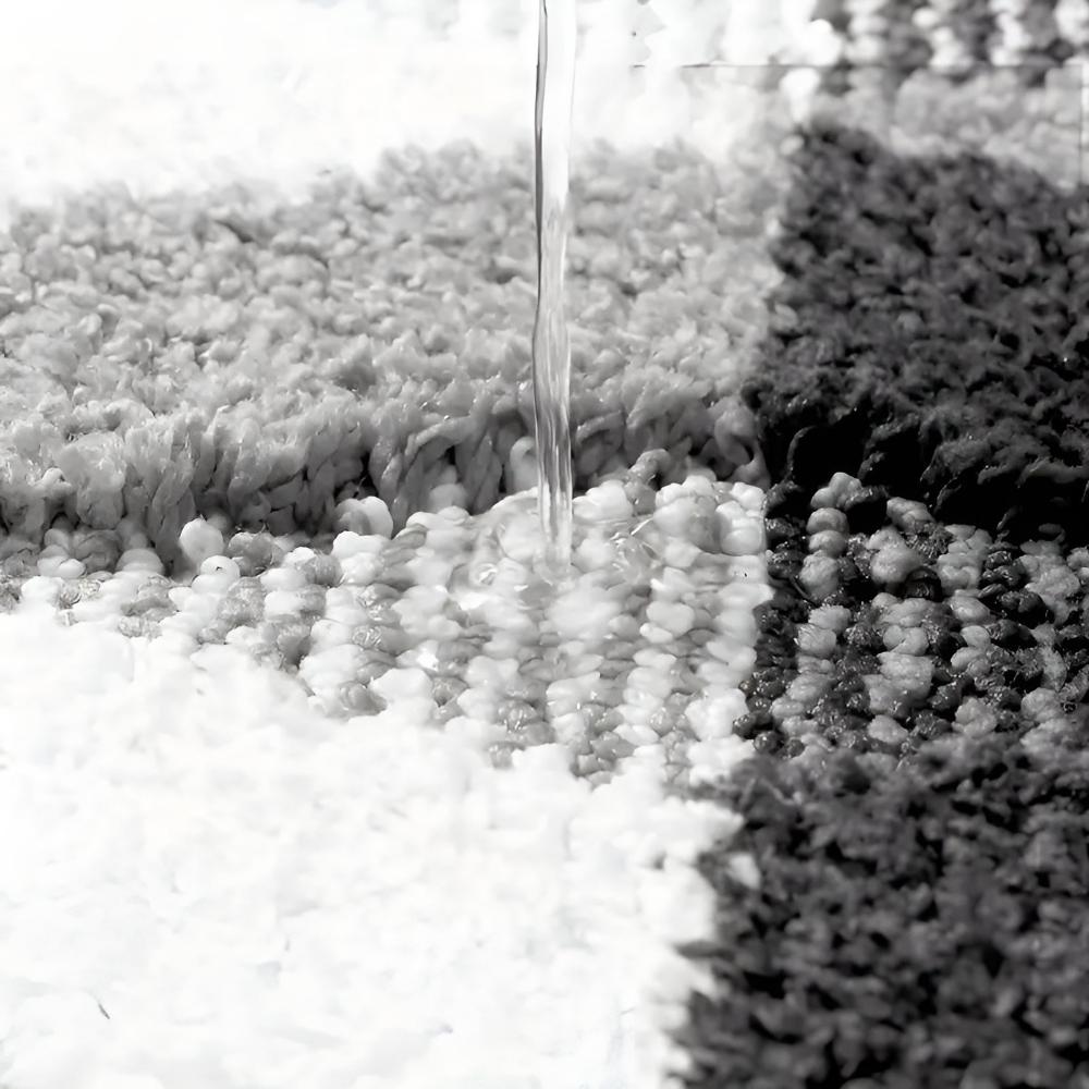 Geometric Microfibre Door Mat – image 3