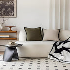Textured Cotton Blend Cushion Cover – image 4