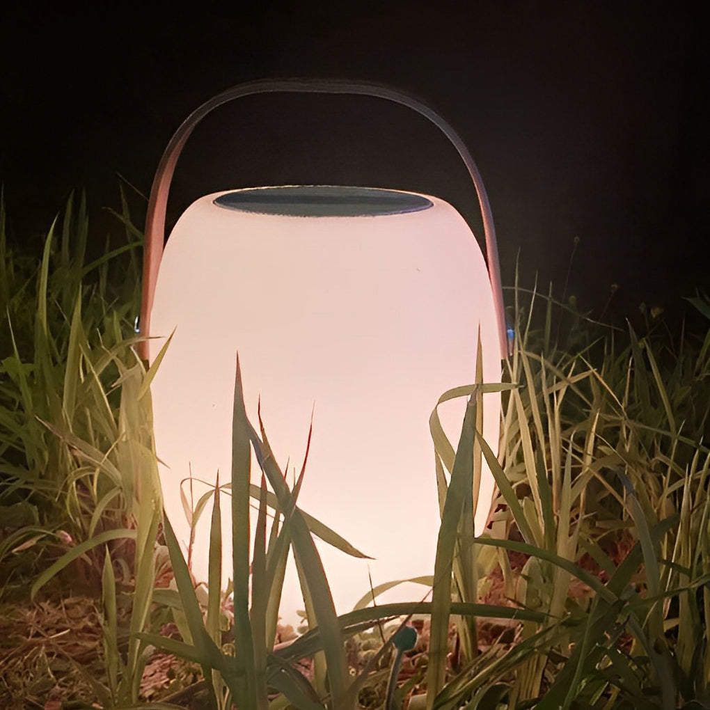 Portable Solar LED Lantern, Warm White Outdoor Light, IP65 — product view 7
