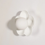 Flower Petal Wall Sconce, Danish Pastel Design - view 10