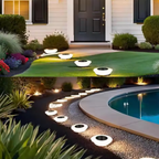 Solar Garden Path Light with Stainless Steel Housing - view 5