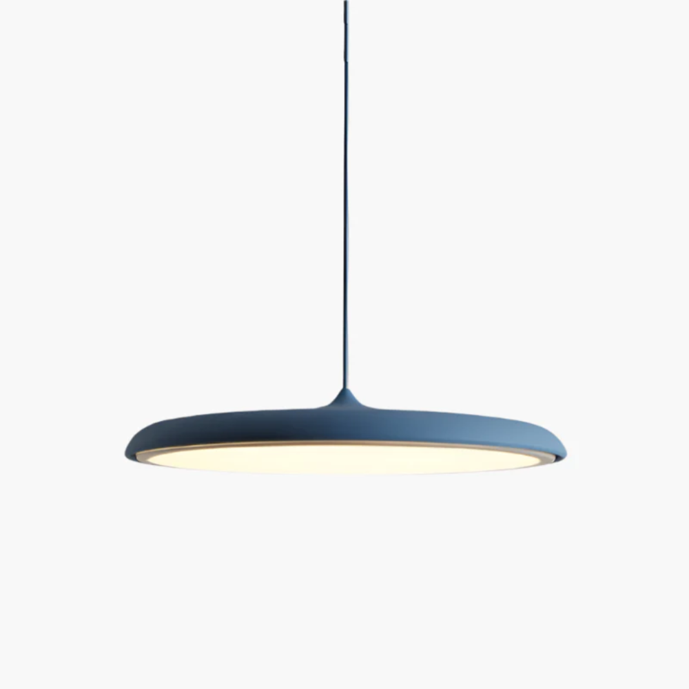 Metal Saucer Pendant Light, Minimalist Nordic Design - view 10