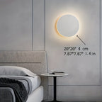 Minimalist Round LED Wall Light