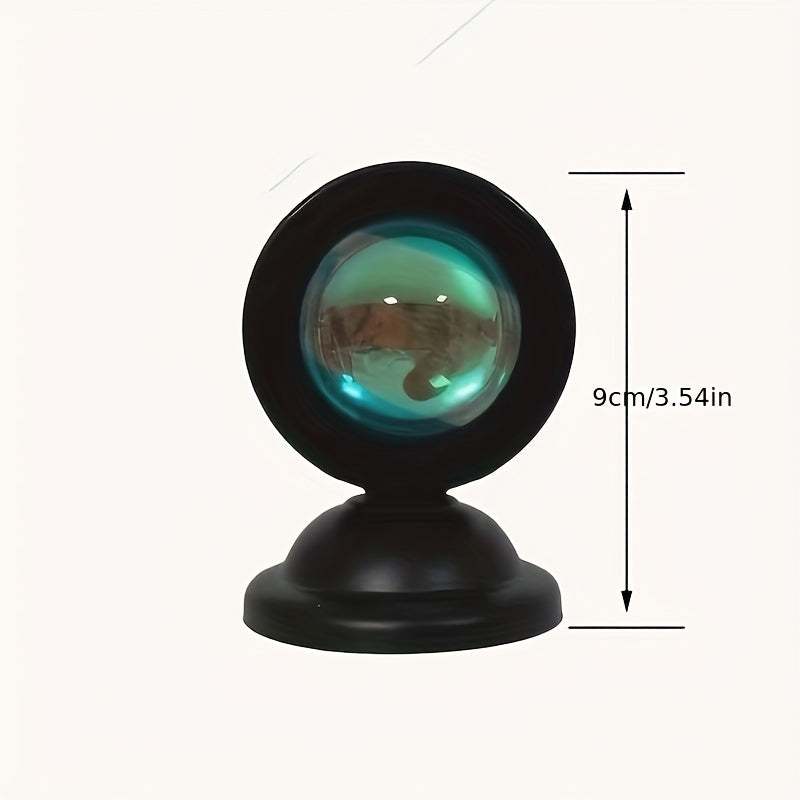 USB Sunset Projection Lamp, Adjustable Ambient LED Light - product view 4