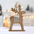 Wooden Christmas Reindeer with Snowflake Motif, 20.5 cm - product view 1