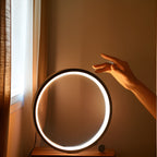 Round Dimmable USB LED Table Lamp, 25 cm