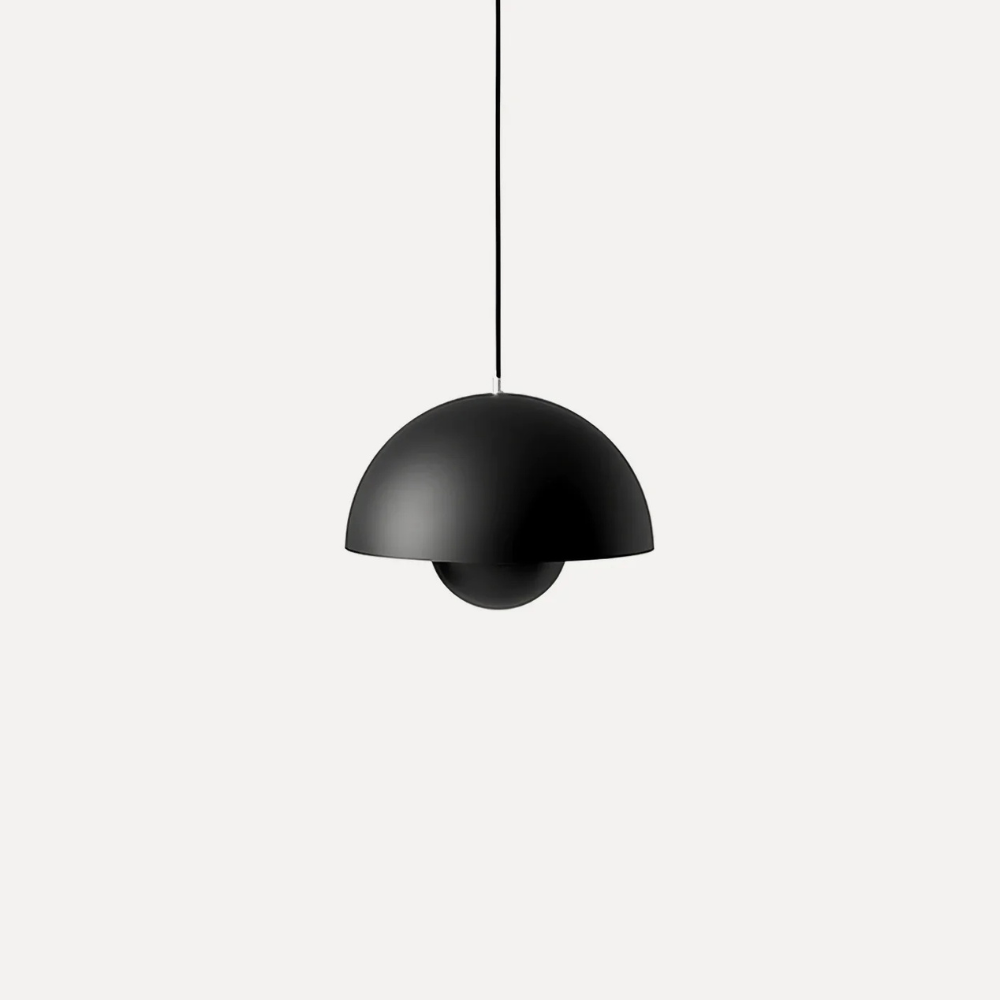 Layered Metal Dome Pendant Light, Mid-Century Style - view 34