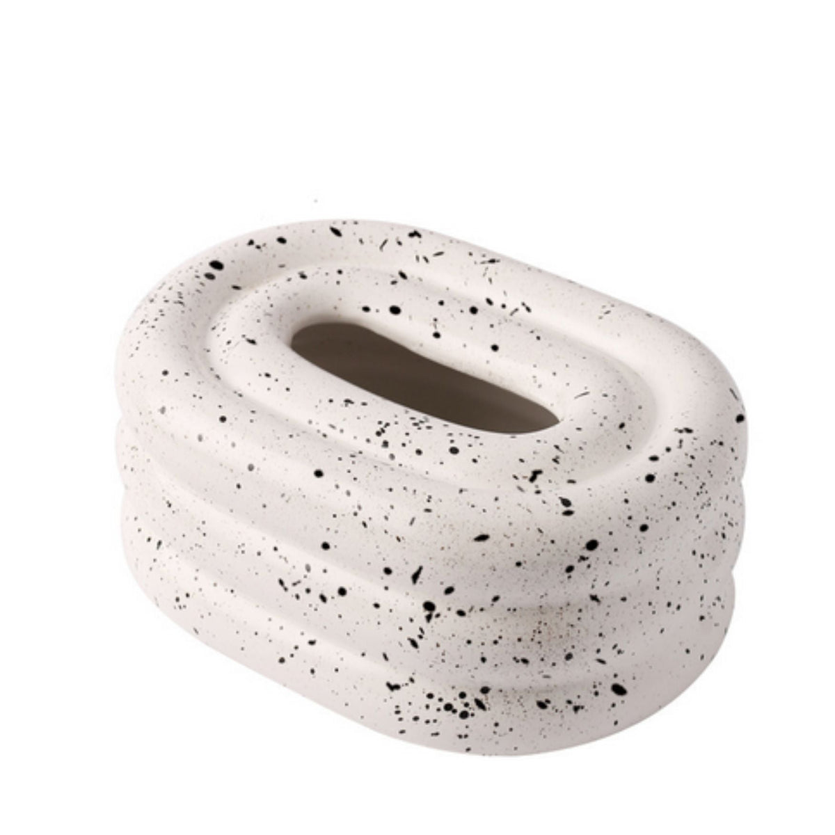 Ribbed Ceramic Tissue Holder – image 7