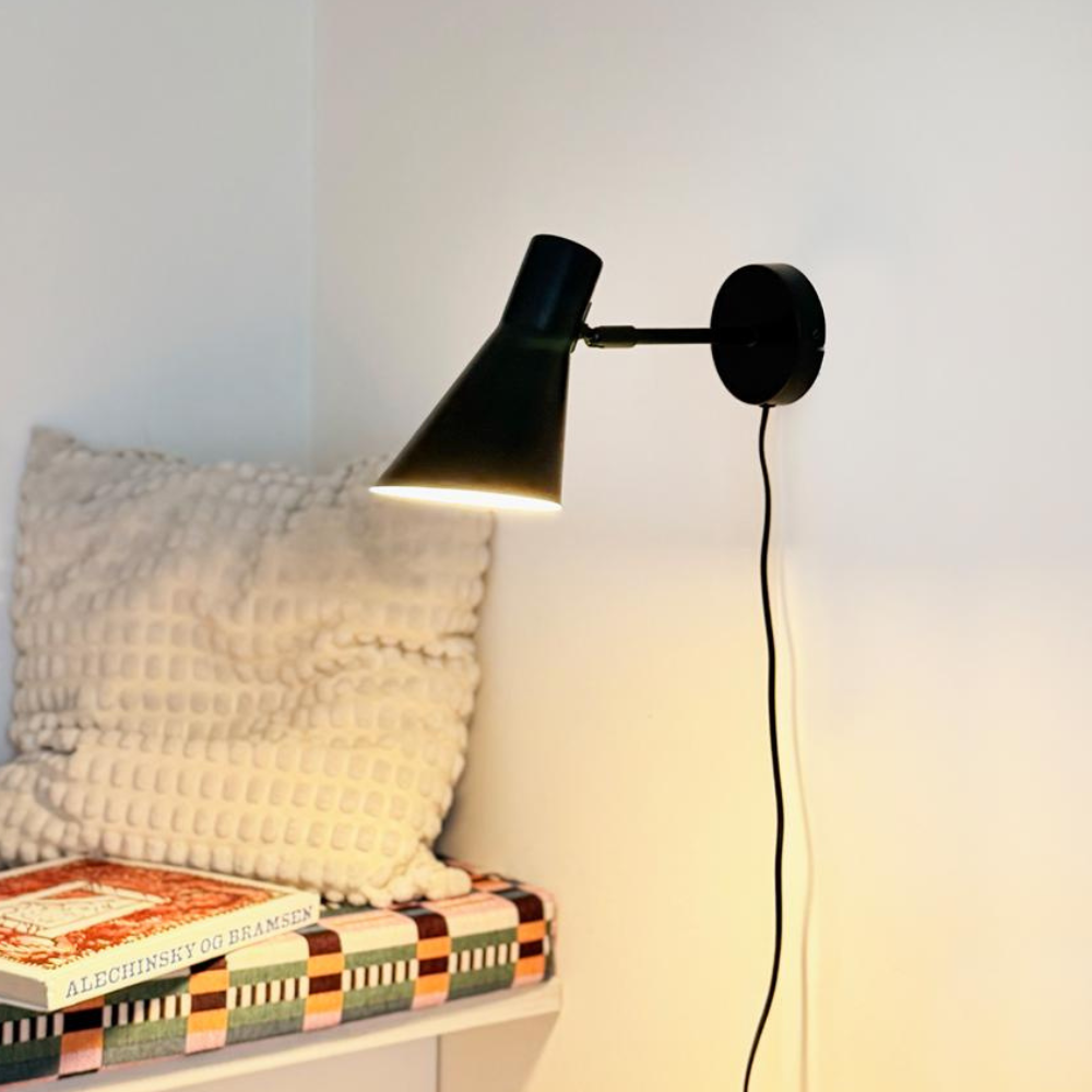 Tapered Metal Wall Sconce, Directional Nordic Task Light - view 4
