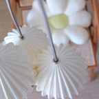 Ribbed Ceramic Teardrop Pendant Light - view 14