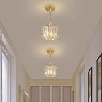 Prismatic Crystal Ceiling Light with Metal Fittings - view 10