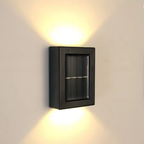 Solar Dual-Beam LED Wall Light for Gardens and Fences - view 5