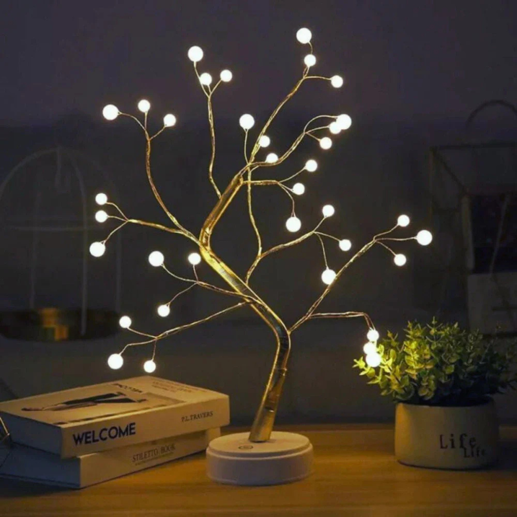 LED Fairy Light Tree, USB or Battery Powered - view 9