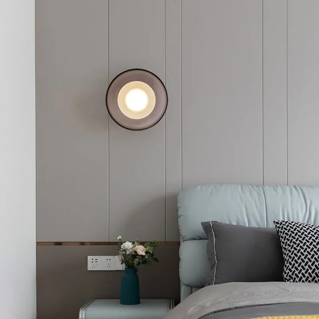 Layered Glass LED Light for Wall or Ceiling - view 9