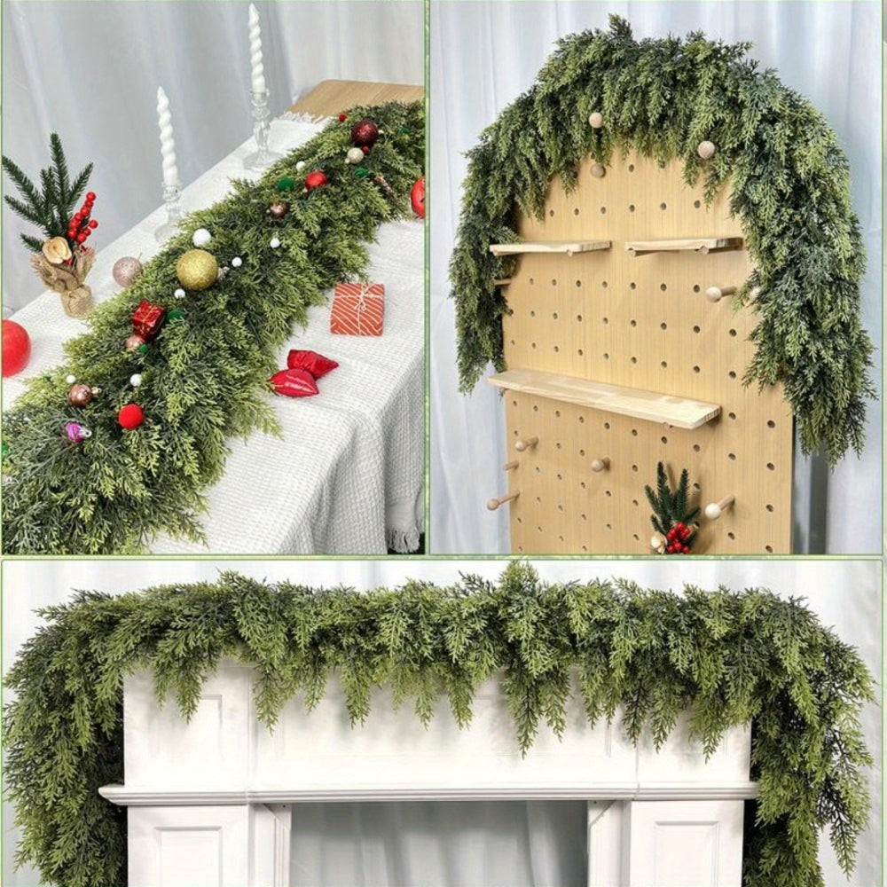 Artificial Christmas Greenery Garland, 180 cm / 1.83 m, 2 Pack - product view 7