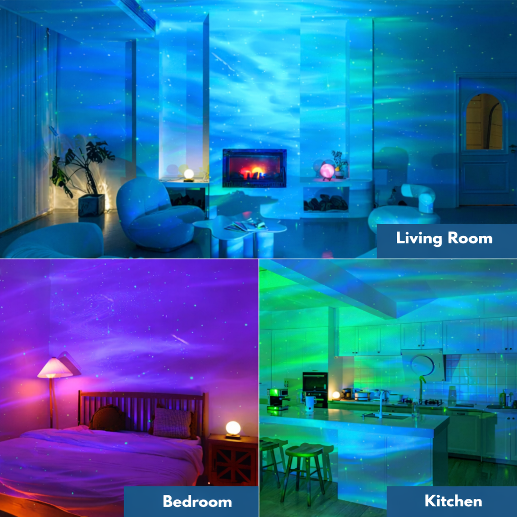 Night Light Projector LED Galaxy Lamp Remote Control