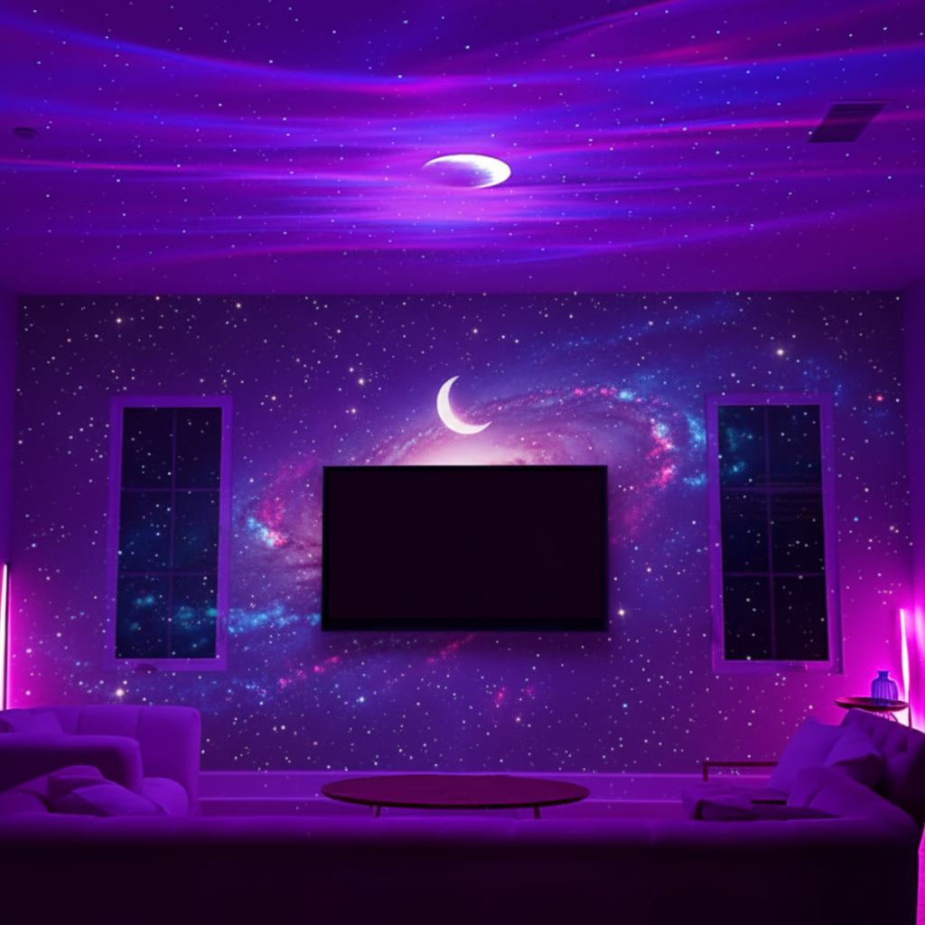 Night Light Projector LED Galaxy Lamp Remote Control