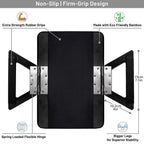 Bamboo Sofa Arm Tray, Adjustable Clip-On Table - product view 9