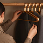 Slim Aluminium Clothes Hangers – Set of 4 – image 1