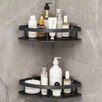 Aluminium Shower Caddy — Black