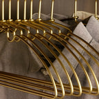 Curved Aluminium Clothes Hangers Set of 10 – image 5