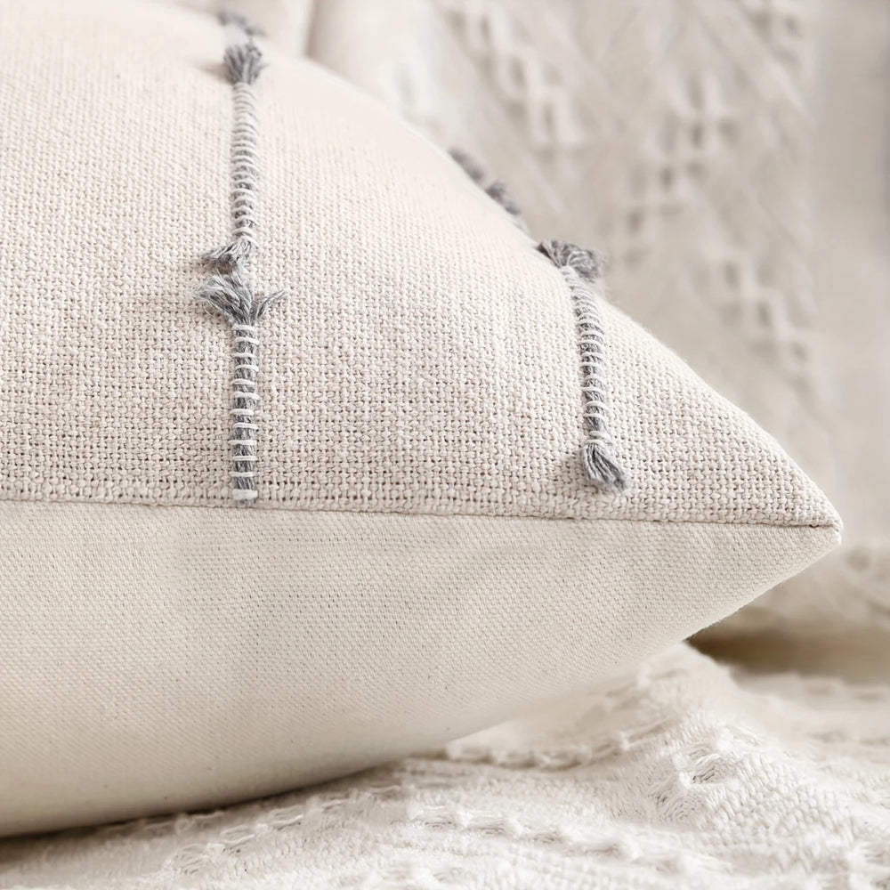 Vertical Stitched Stripe Cushion Cover – image 10