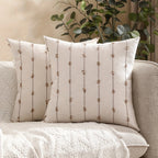 Vertical Stitched Stripe Cushion Cover – image 6