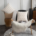 Vertical Stitched Stripe Cushion Cover – image 3