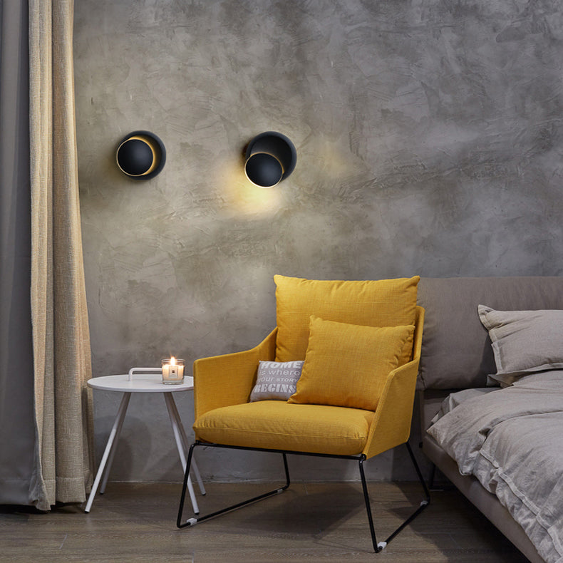 Rotating Eclipse LED Wall Light, 5 W