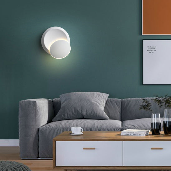 Rotating Eclipse LED Wall Light, 5 W